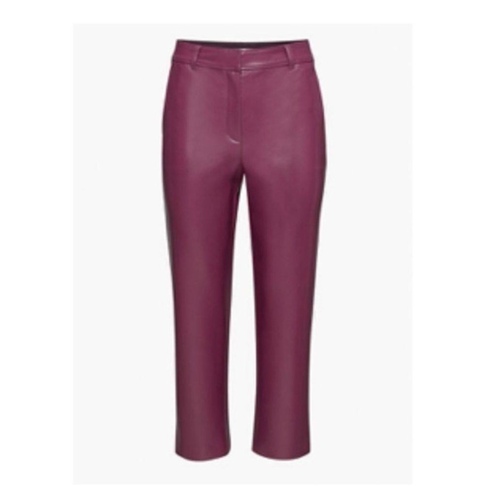 Aritzia Command Faux Leather Pants